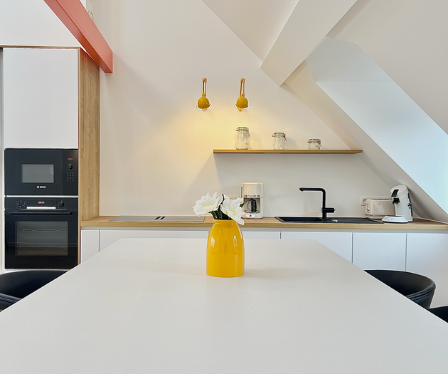 Design & Elegant Duplex in the Heart of Brussels