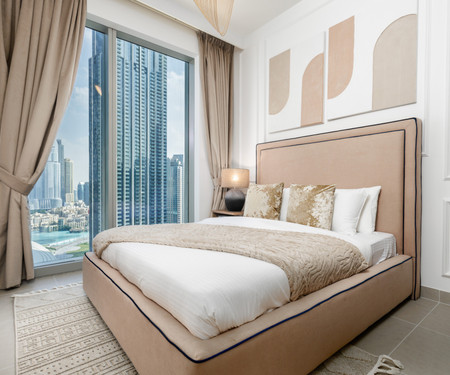 Luxurious 3BR Burj and Fountain Views - Downtown