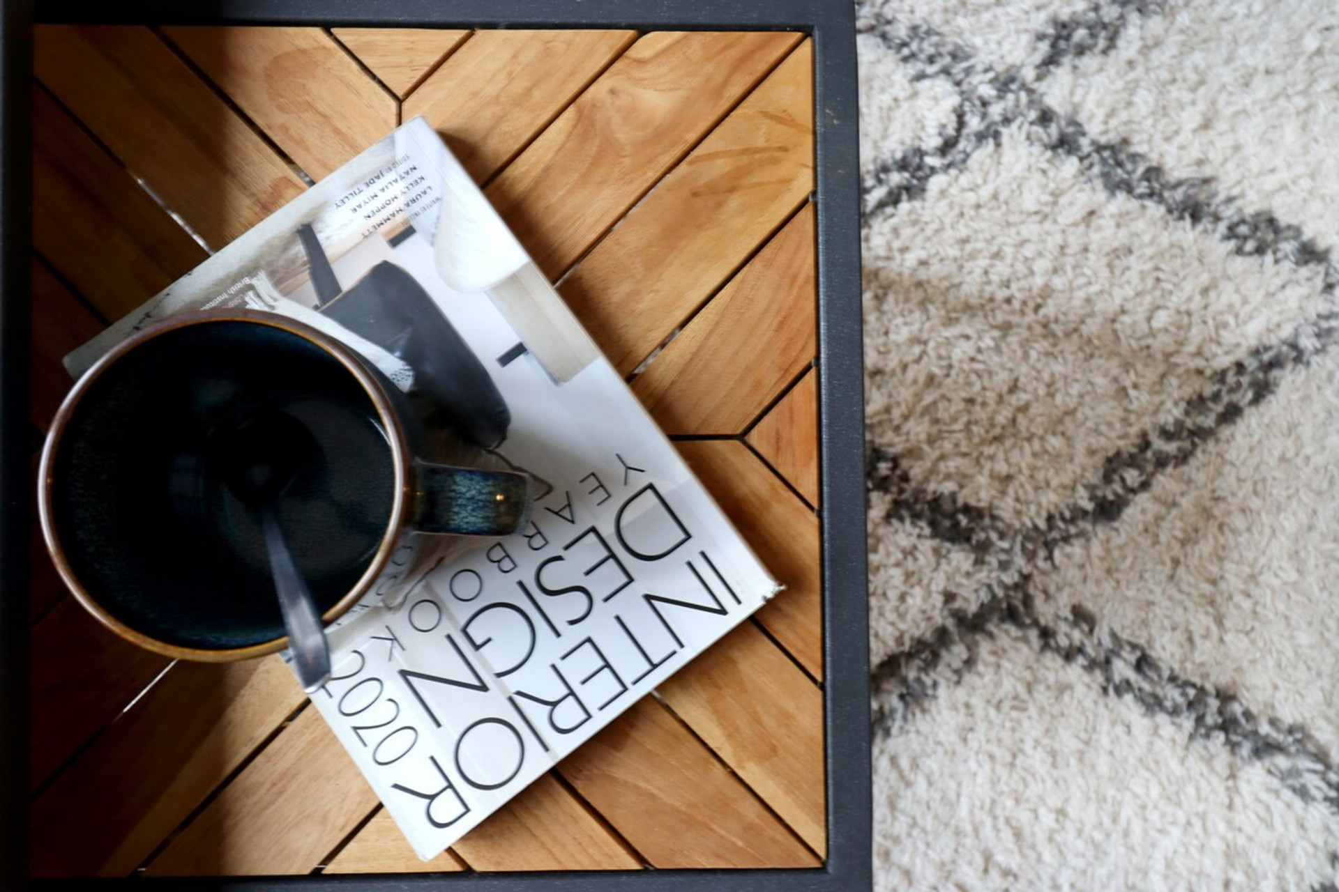 Tea time with a lovely book.