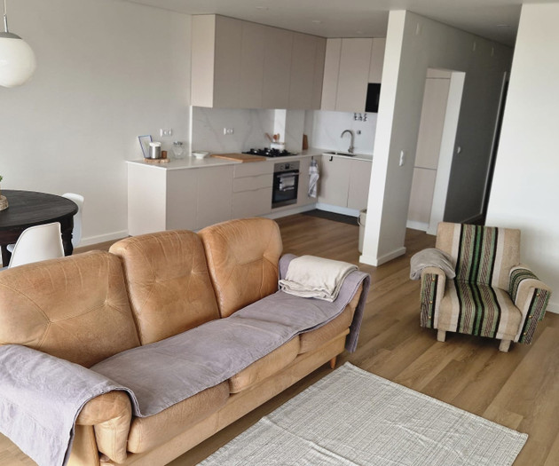 🏖️ Bright Sea View Apartment – 5 Min from Beach