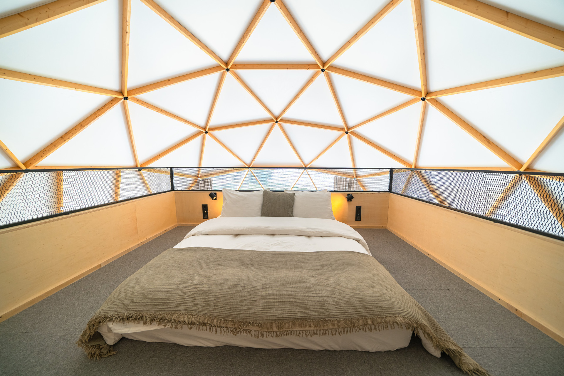 Upstairs, Lofted Bedroom