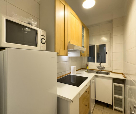 -Studio double bed Barcelona Eixample