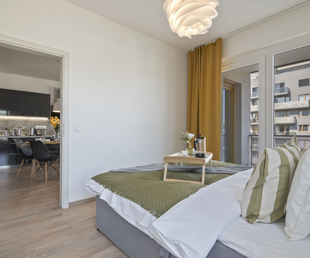 Apartment for rent 2+kk Prague - Hloubětín*Balcony