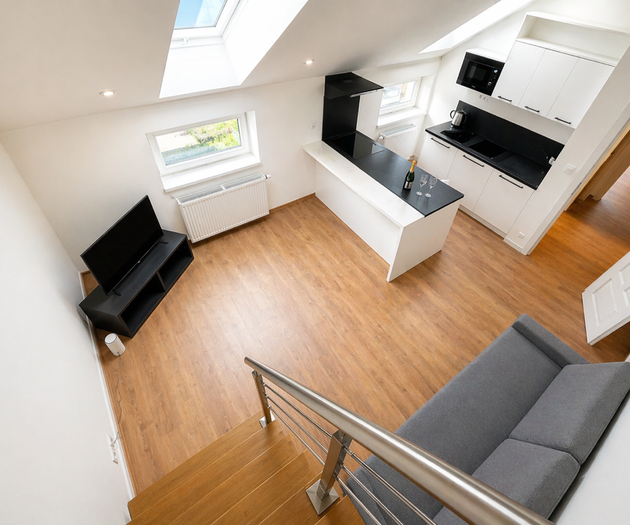 Two Bedroom Duplex Apartment