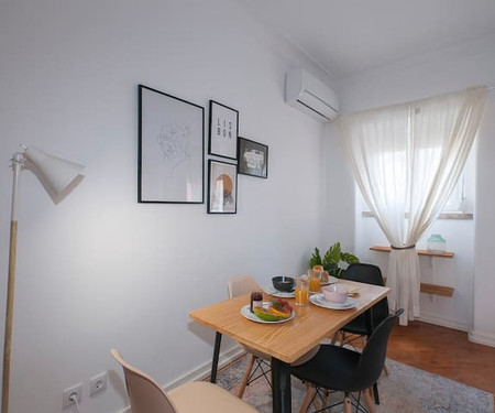 Clean&Safe. 1 bedroom apartment with AC and WI-FI