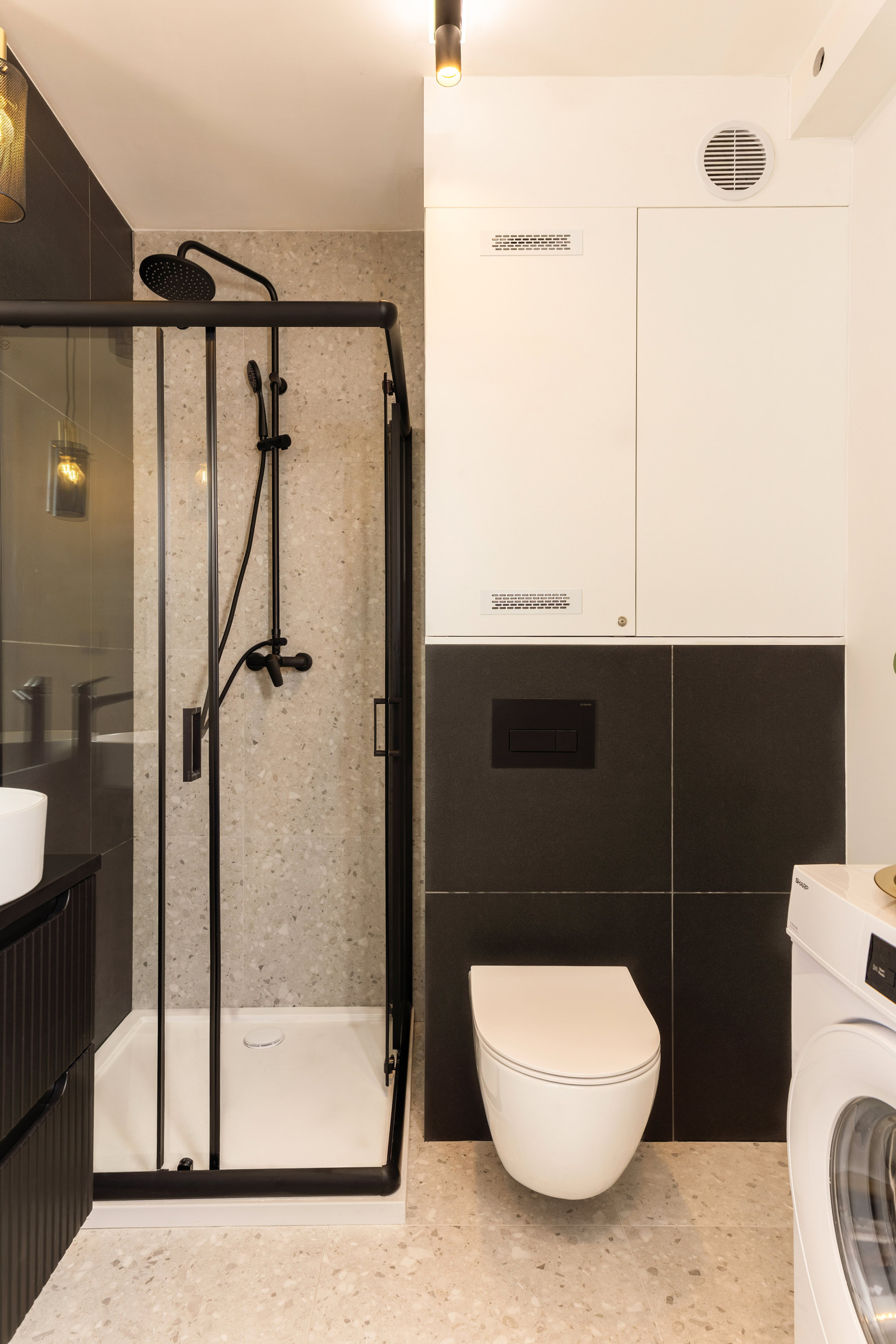 Bathroom with shower and toilet