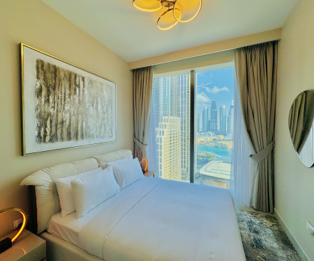 Luxe 4BR | Forte 1 | Fountain & Burj View