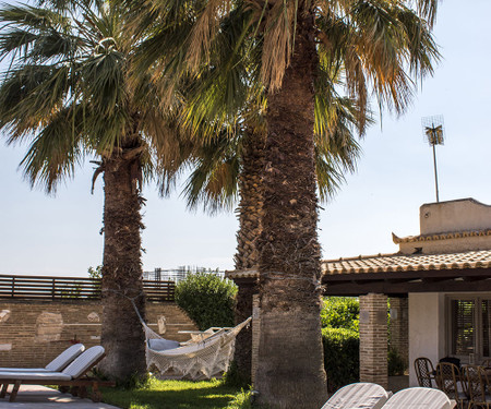 Garden poolside Villa in Lagonissi