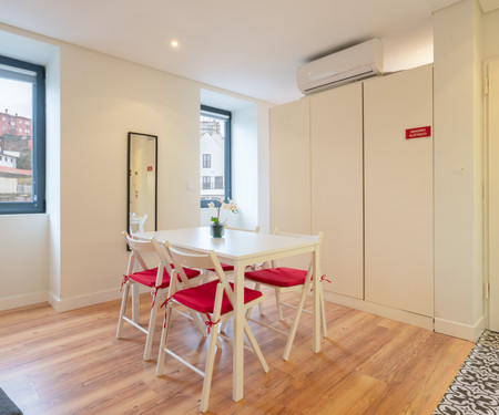 Spacious Red Studio | Ace Location