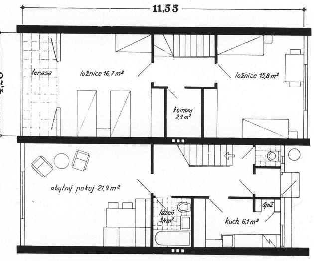 Family townhouse in a green area near the metro