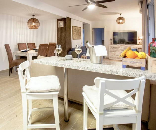 Holidays2Malaga Mendoza with terrace and front sea
