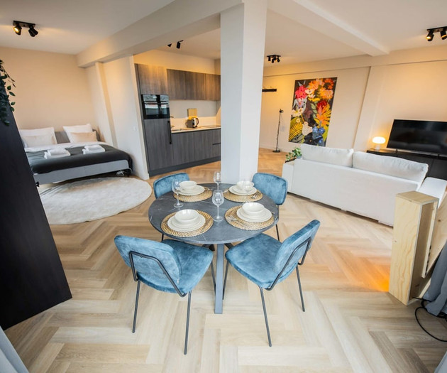 Charming City Penthouse Studio KS