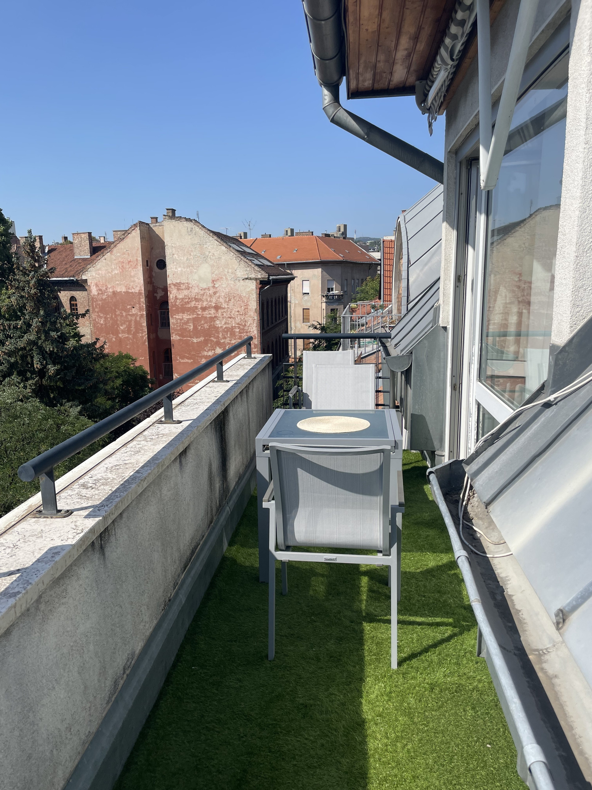 Huge terrace with view