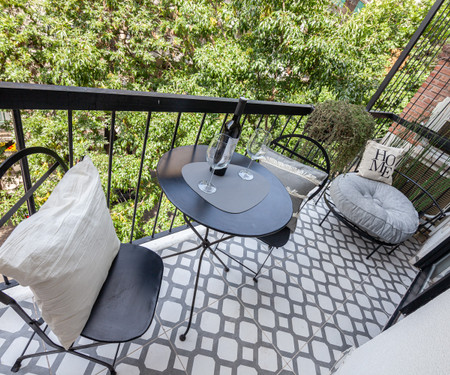 Buenos Aires, Palermo Chic Flat Balcony