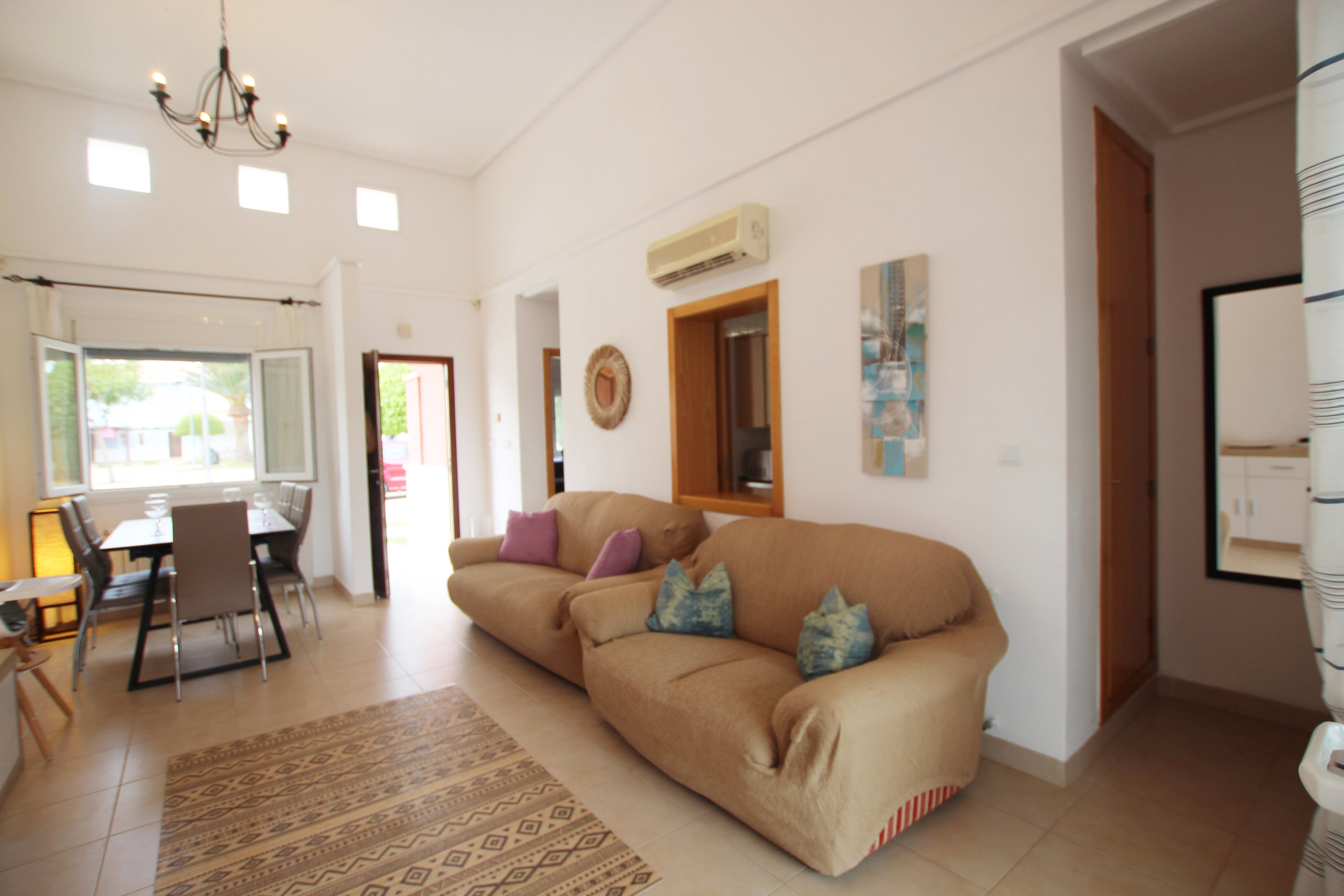 Living room with sofa