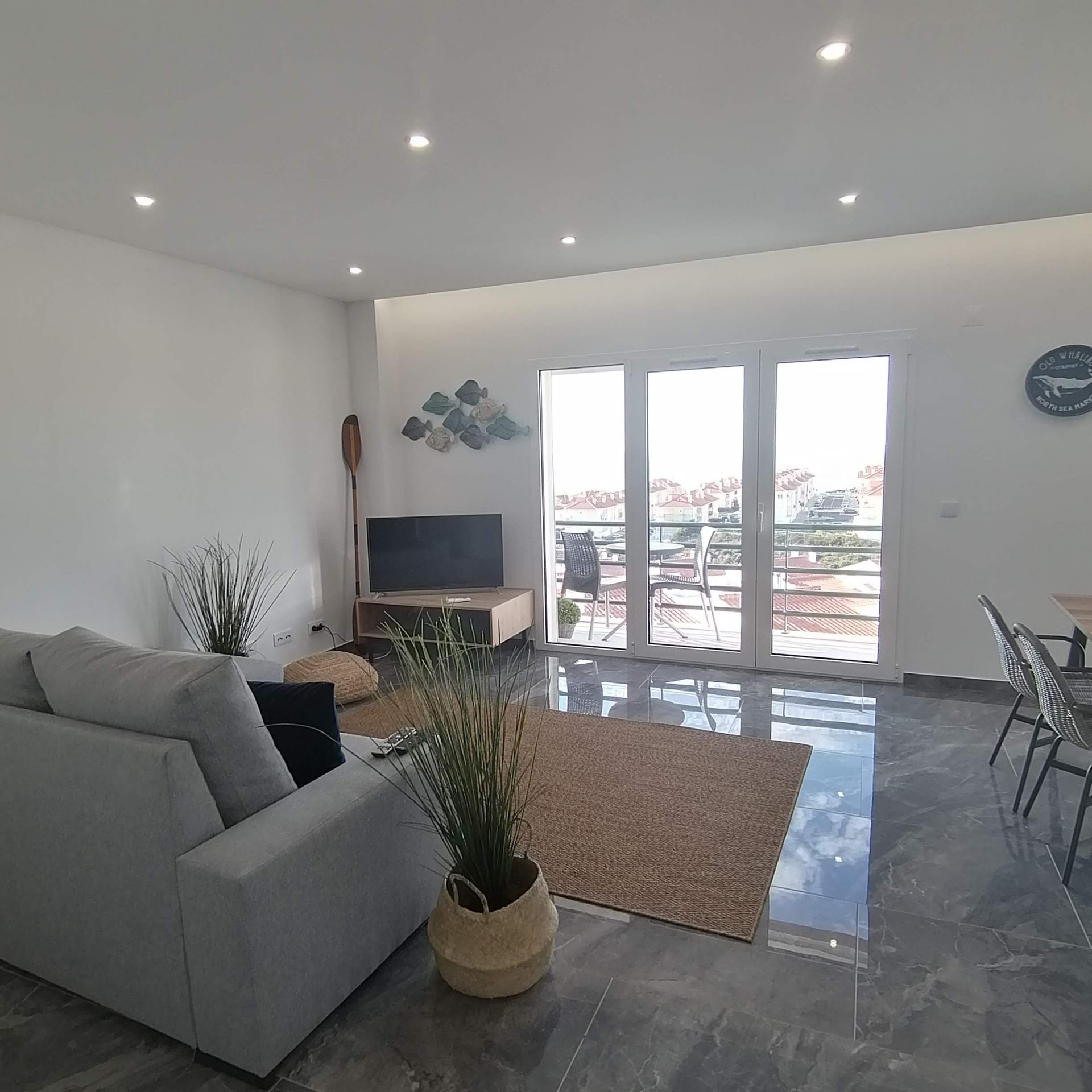 Living room & balcony