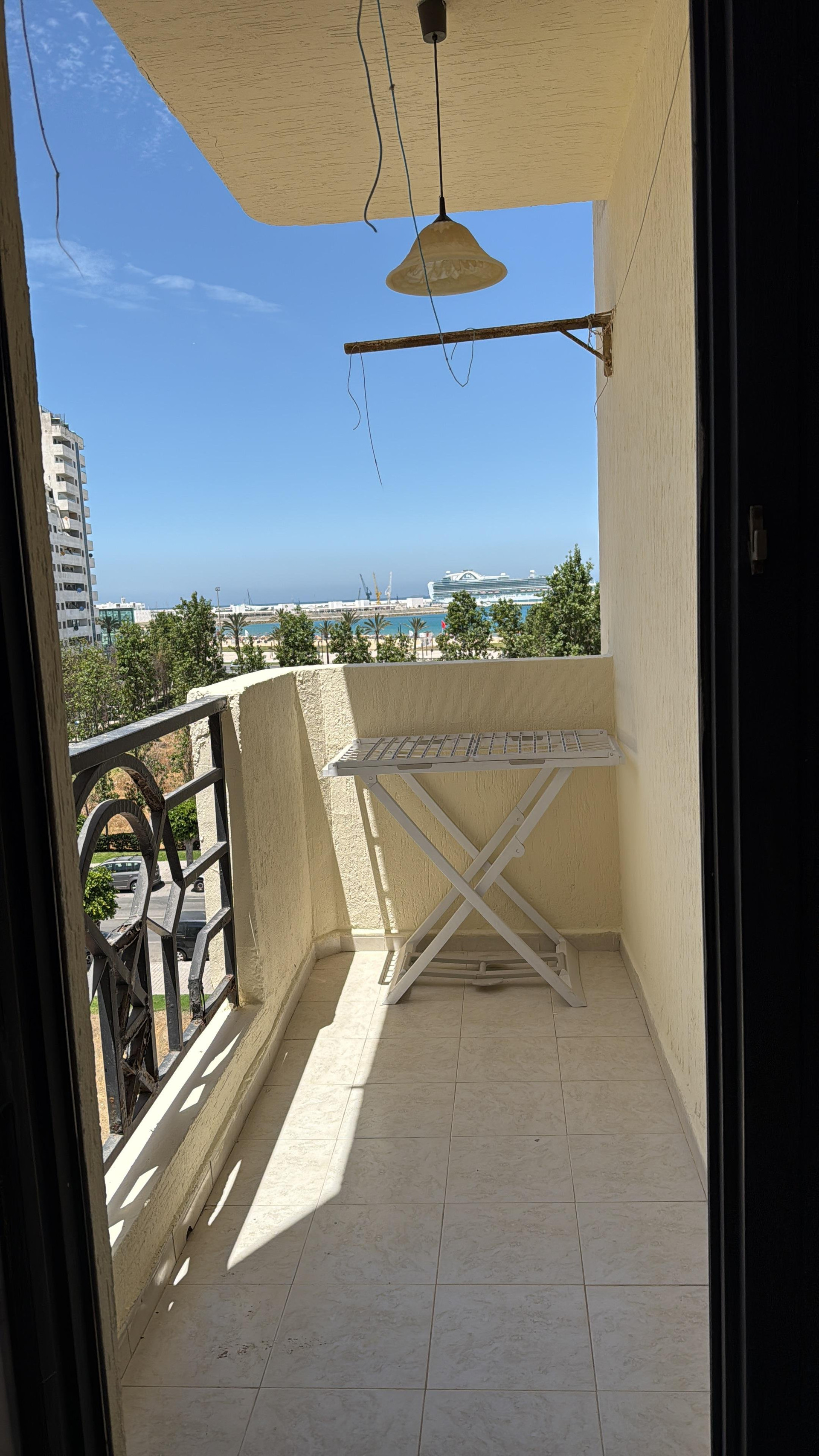 Balcony with ocean view