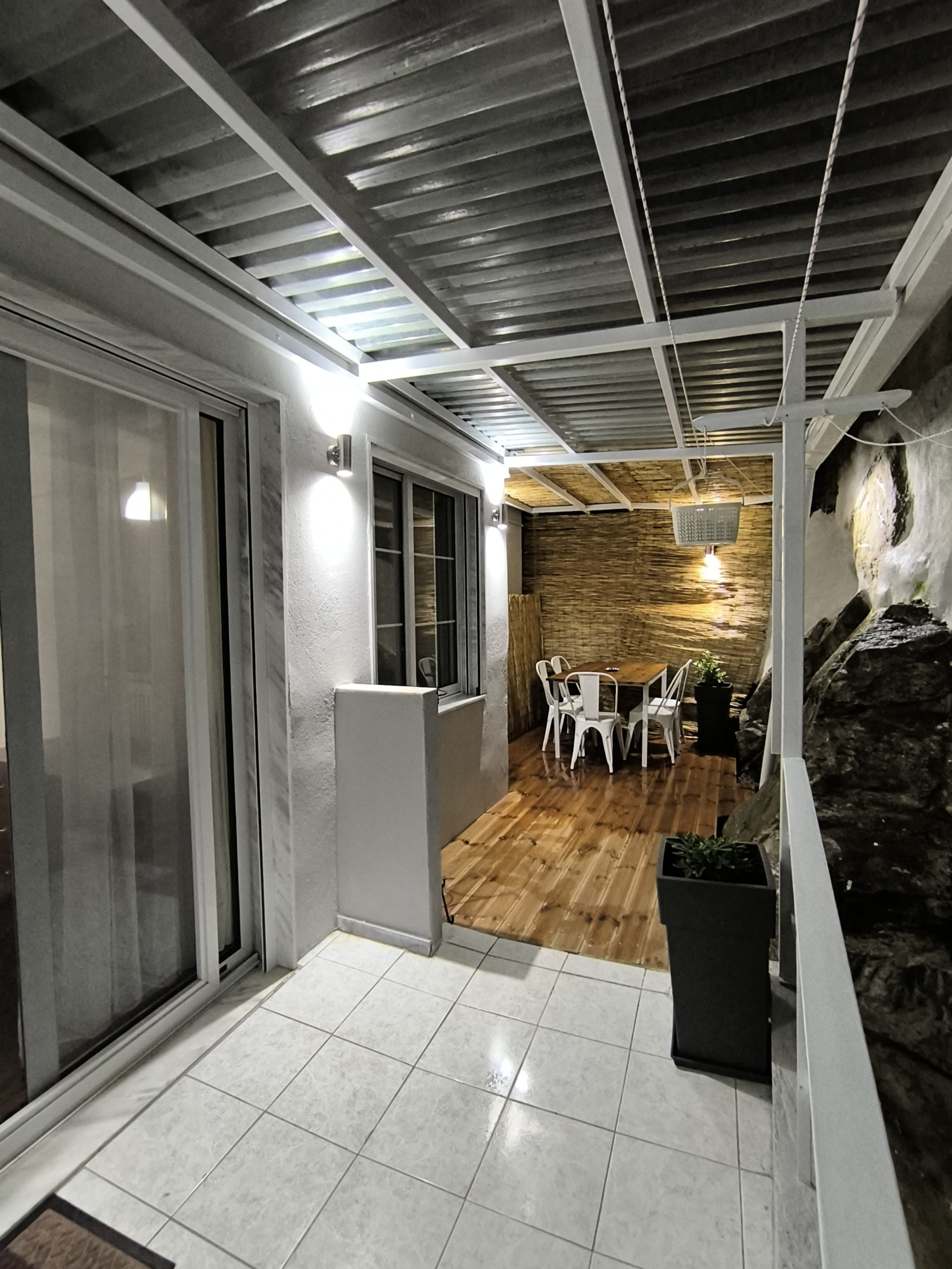 Terrace Outdoor with Dining Table