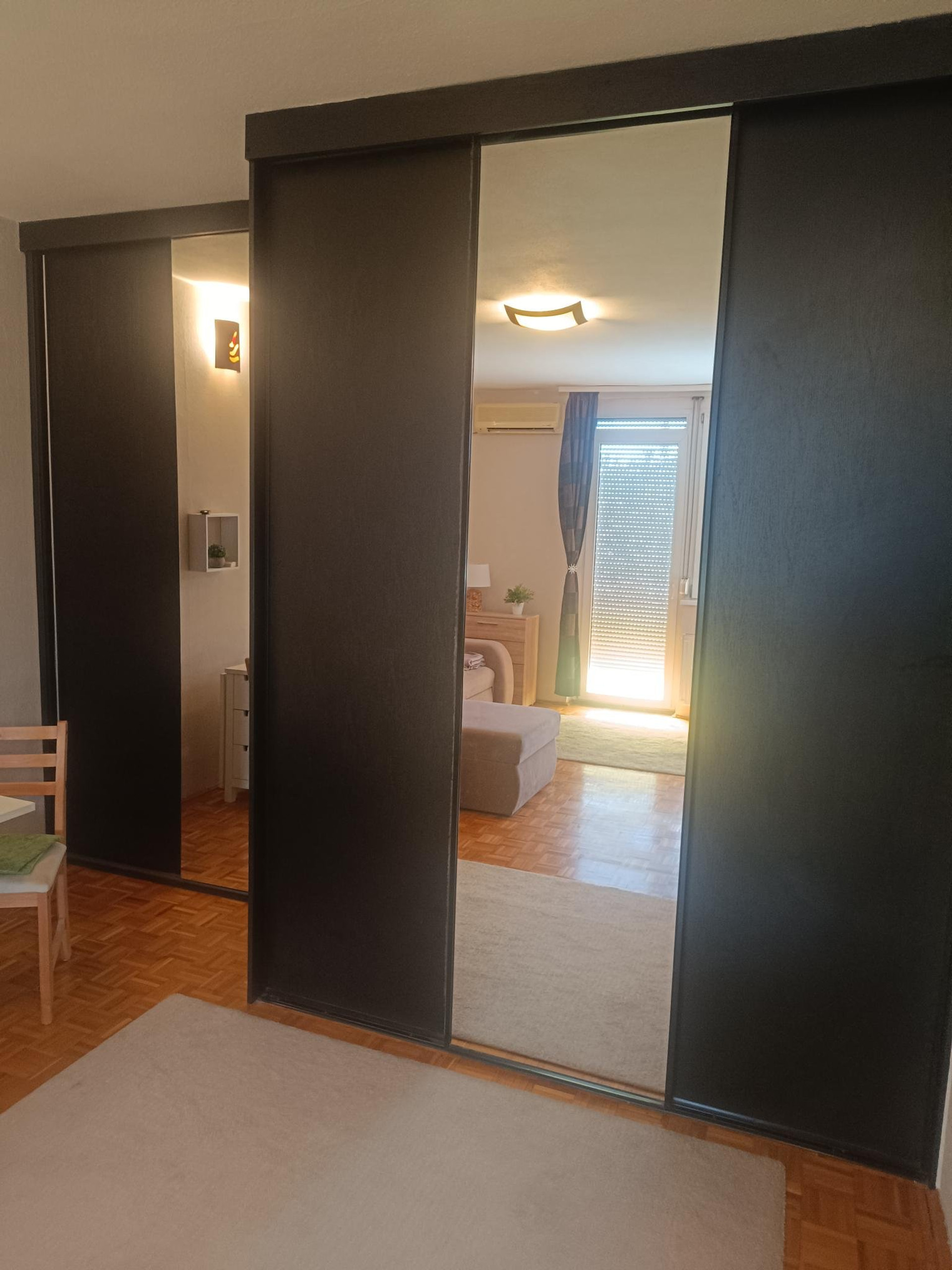 Livingroom pic3, Large built-in wardrobes