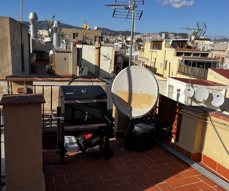 Ático luminoso con terraza en Born