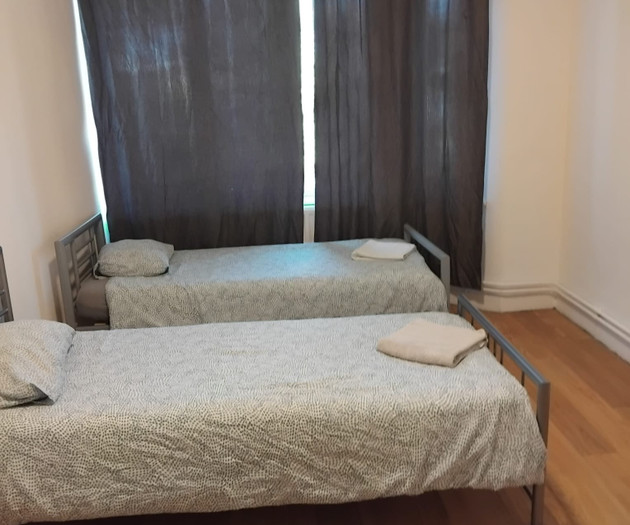 2 bedrooms flat with balcony in Brussels