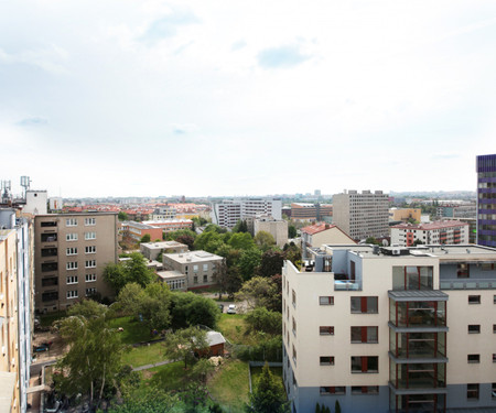 One-bedroom apartment, Fitness, terrace, Prague 10