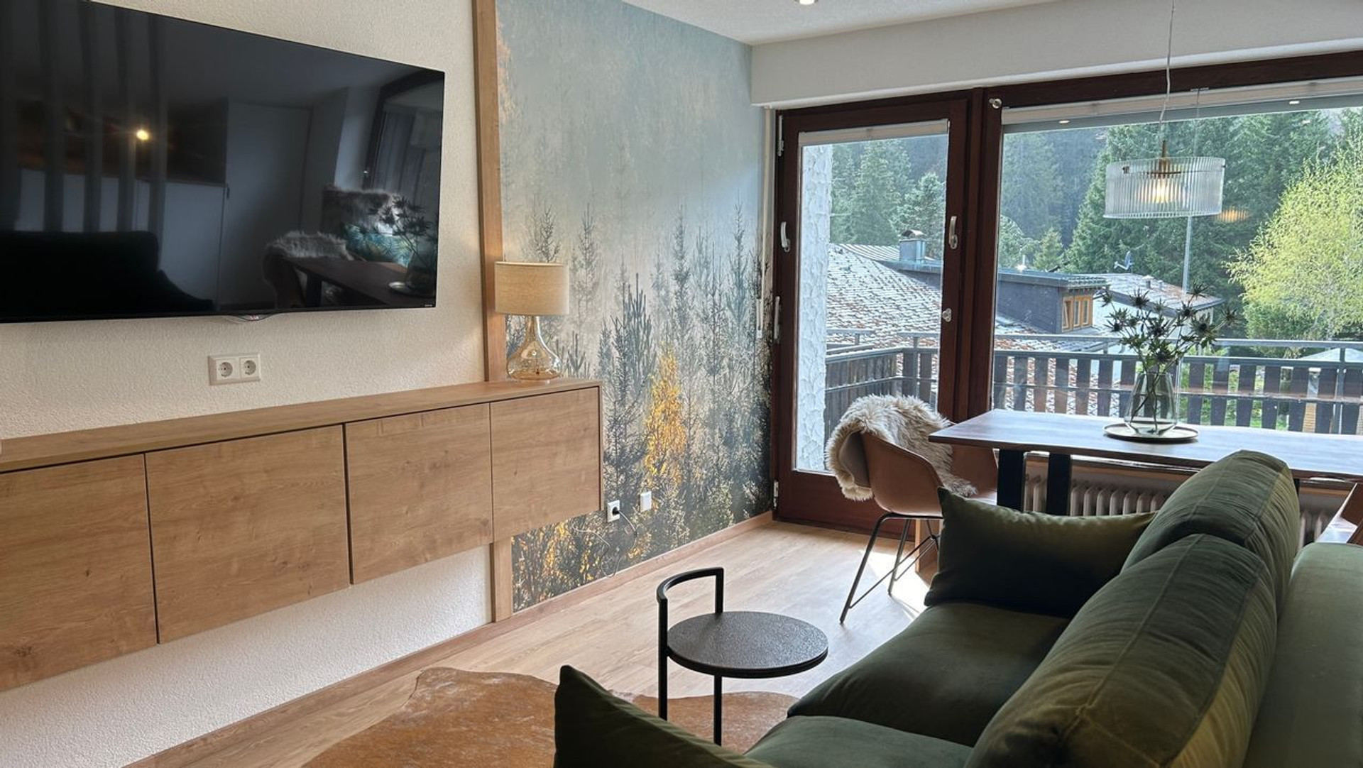 Living Room - Sofa and TV