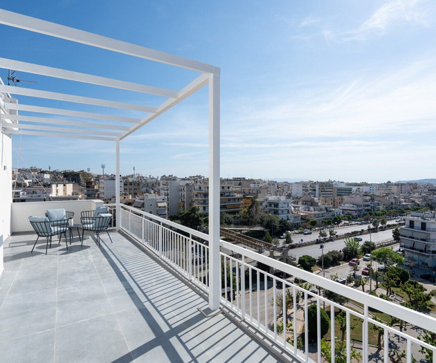 LIV - Heavenly Rooftop Flat in Koukaki