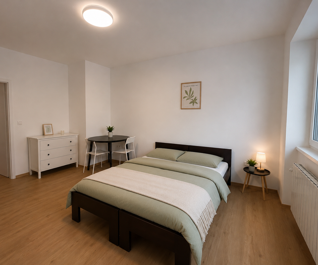 Bright Renovated 2-Bedroom Apartment (3+kk), 73 m²