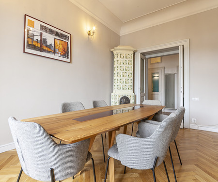 Spacious apartment with Prague castle view