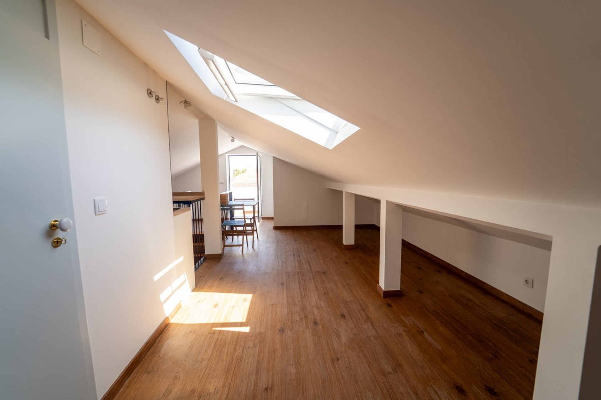 Open loft living space