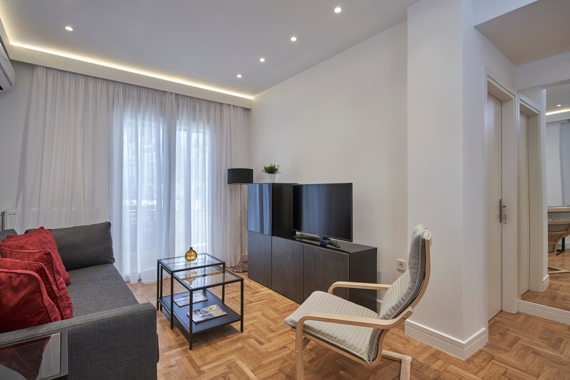 The living room
