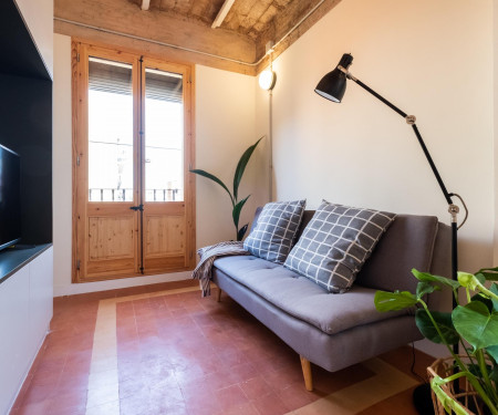 4.2 STUDIO WITH STYLE IN LA BARCELONETA NEIGHBORHO