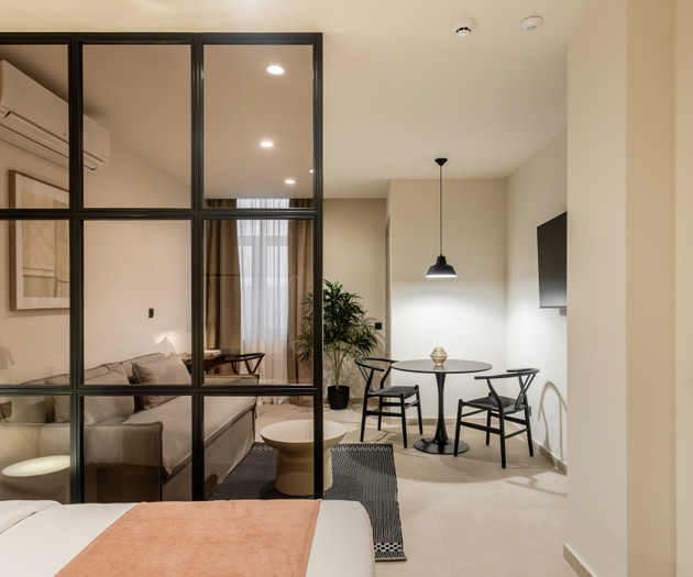 Modern Studio with Workspace