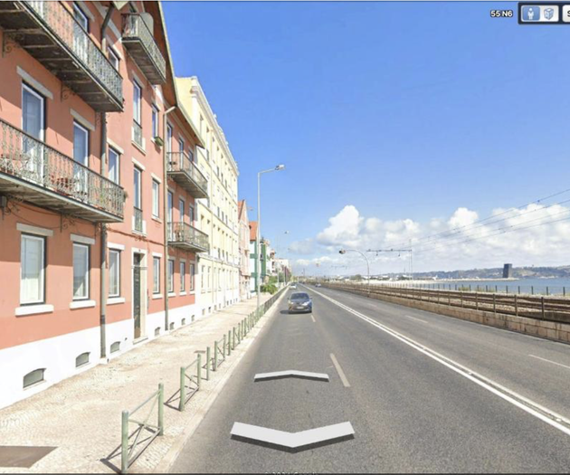 Street view of building