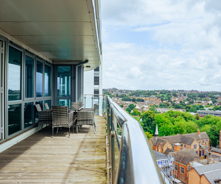 Stunning Penthouse in central Nottingham