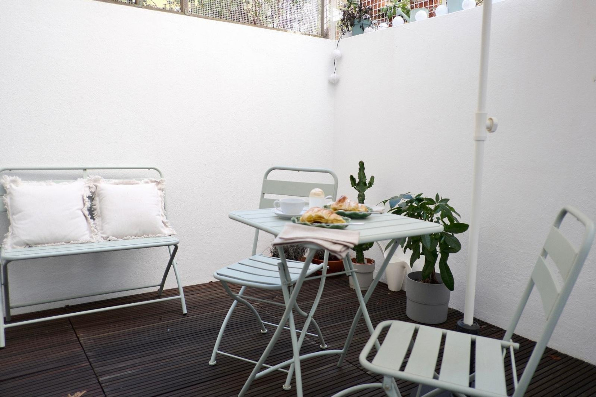 Terraço exterior privado