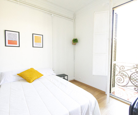 R0179- Room in flat to share in Barcelona