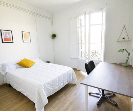 R0179- Room in flat to share in Barcelona