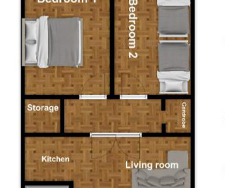 Dob 50 - Apartment for 6 people