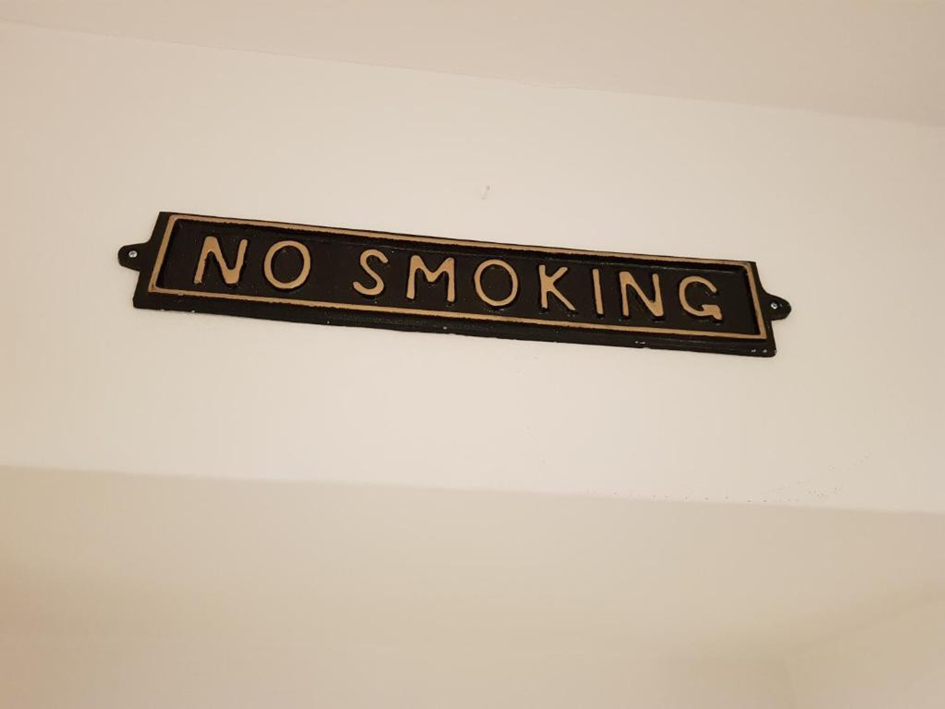 No smoking