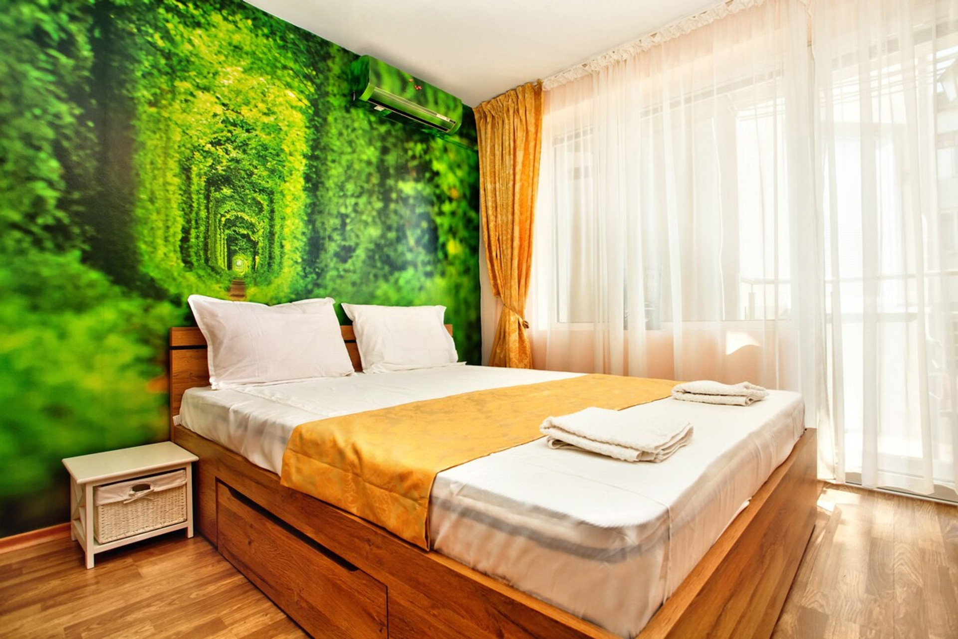 Experience ultimate relaxation in a cozy and comfortable bedroom. 