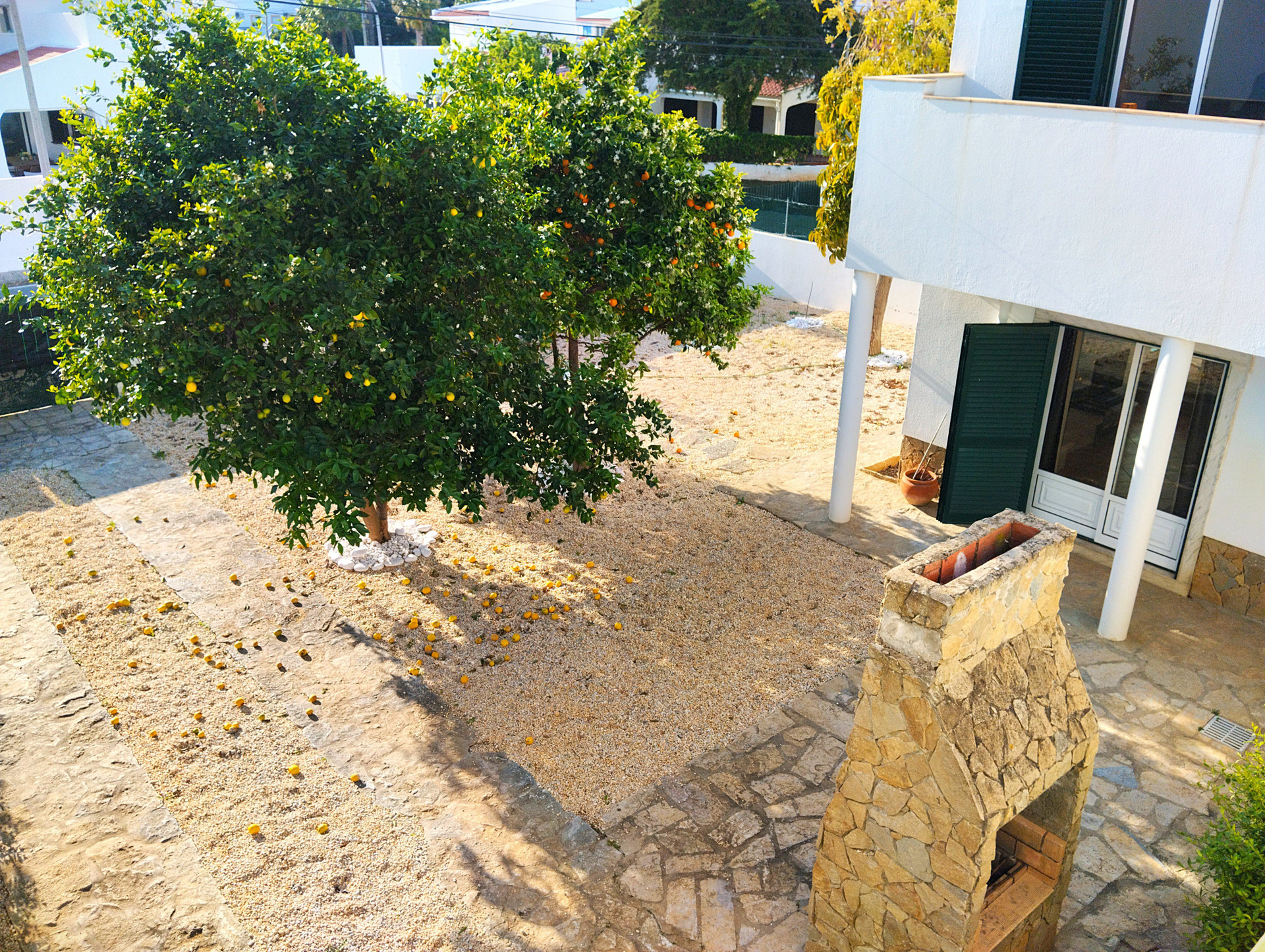 Jardim e BBQ