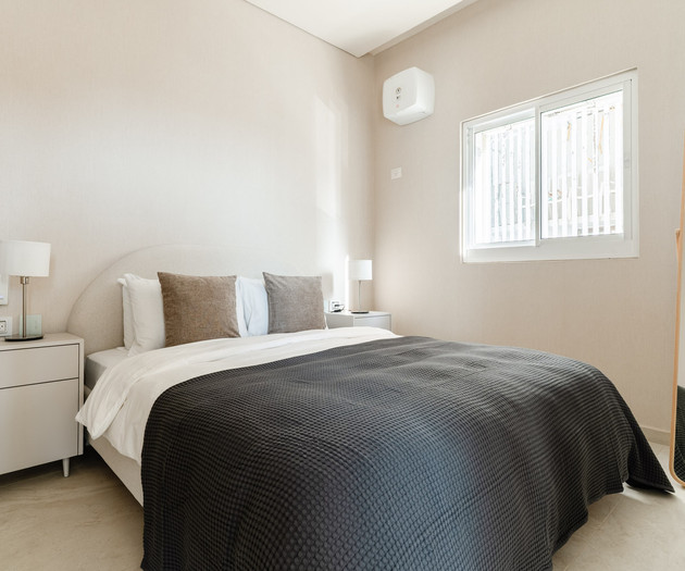 Blueground | Tel Aviv Port, High End , Balcony- 70