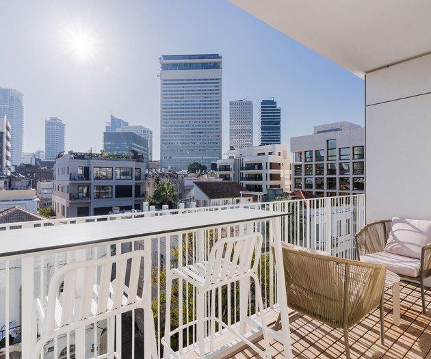 Blueground | Nahalat Byniamin,High End,Balcony -36