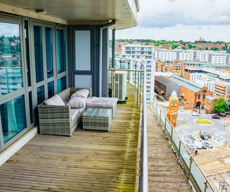 Stunning Penthouse in central Nottingham