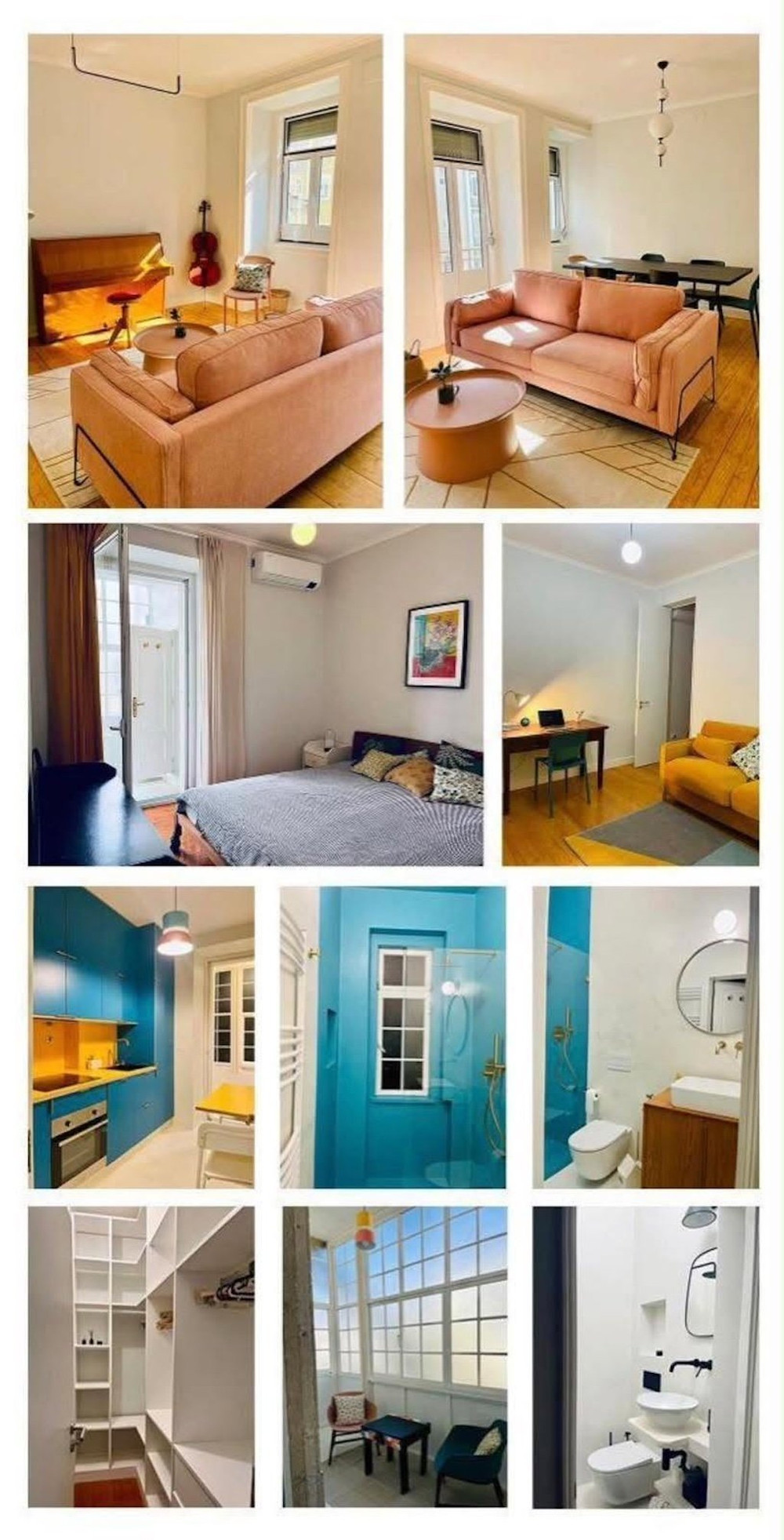T2 in Arrois with office, bedroom, and piano preview