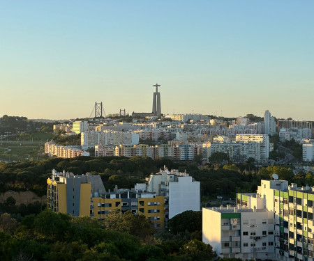 Beautiful apartment with view to Cristo Rei