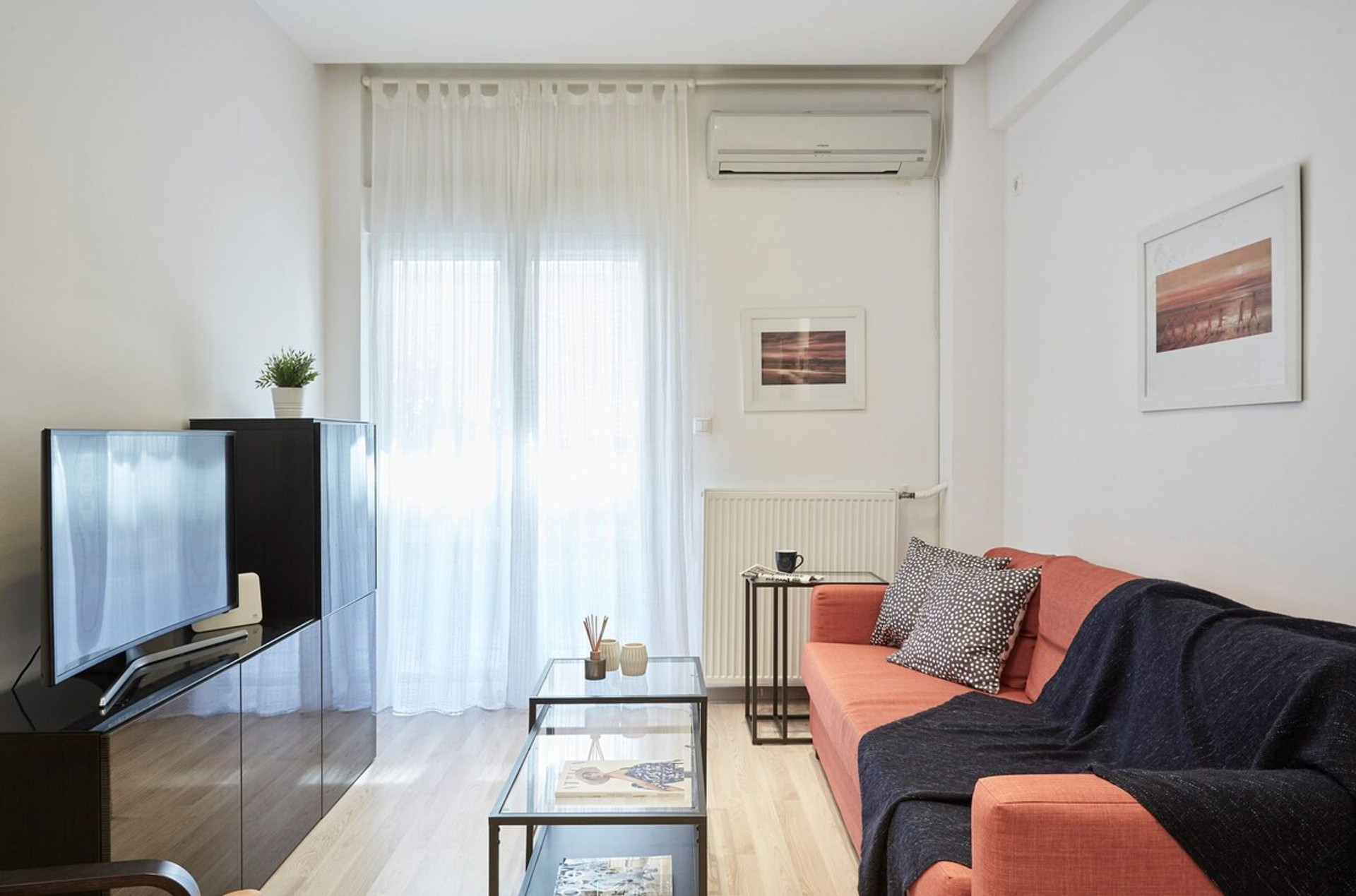 The living room