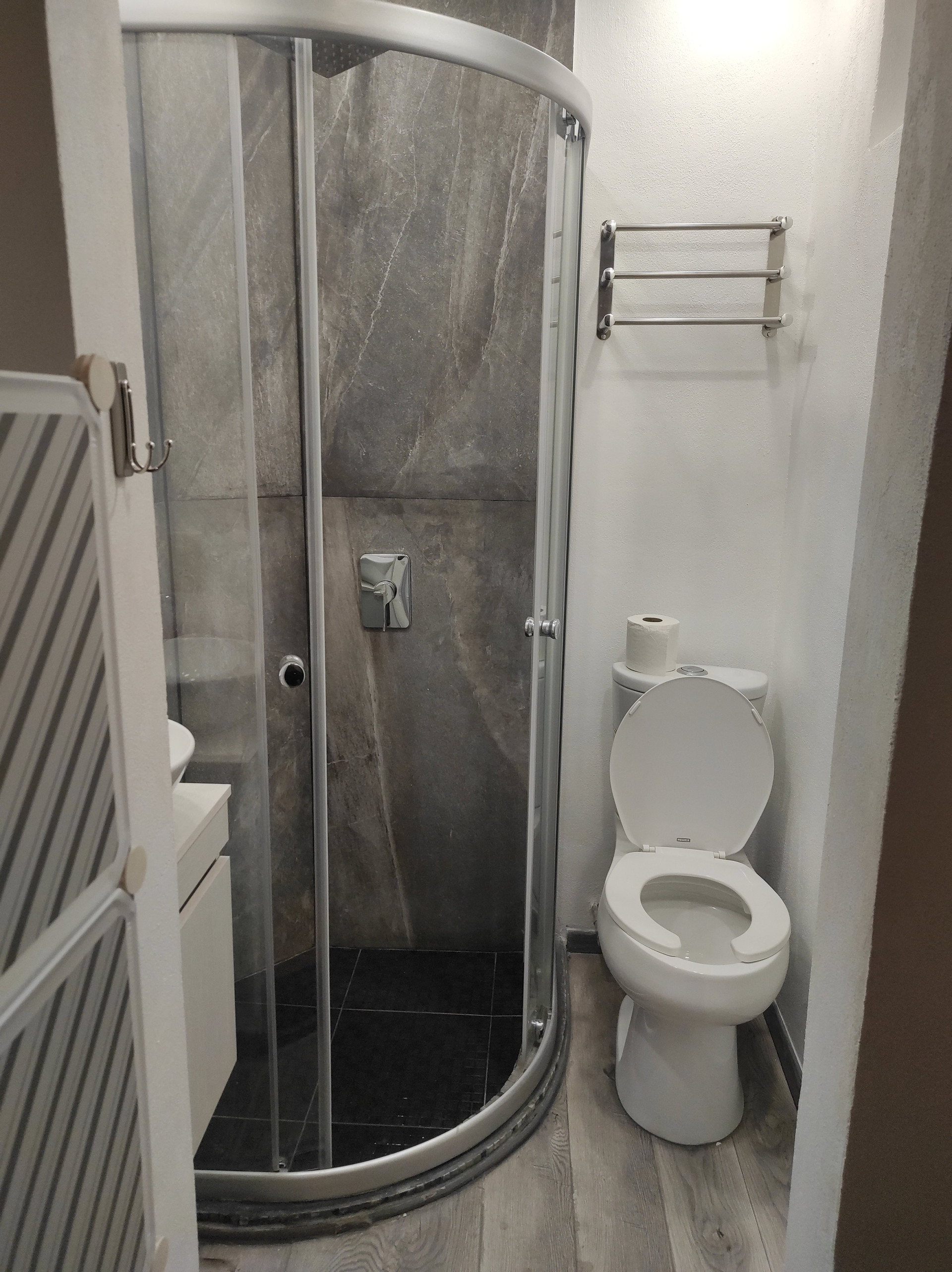 Your private bathroom.